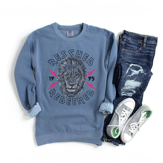 Rescued And Redeemed | Garment Dyed Sweatshirt