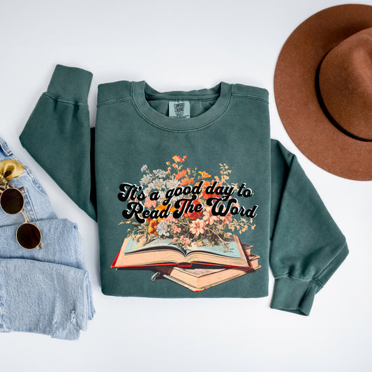 Read The Word | Garment Dyed Sweatshirt