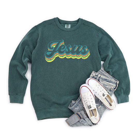 Vintage Jesus | Garment Dyed Sweatshirt