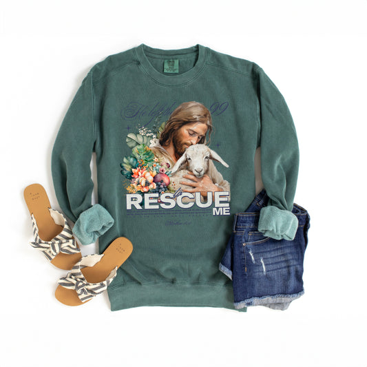 He Left The 99 | Garment Dyed Sweatshirt