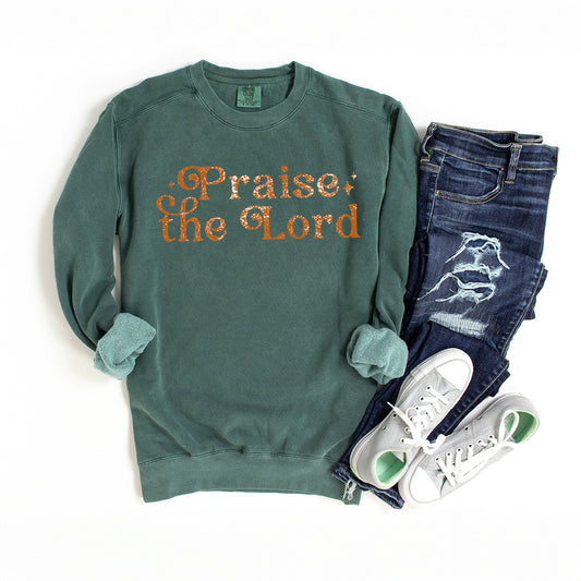 Praise The Lord | Garment Dyed Sweatshirt