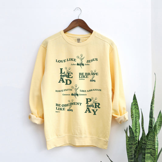Bible Figures | Garment Dyed Sweatshirt