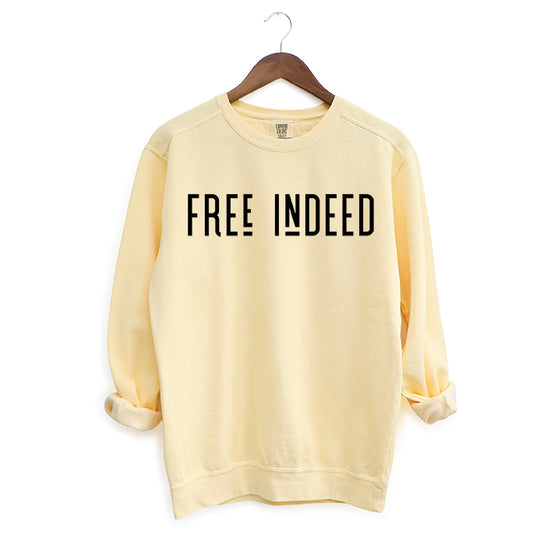 Free Indeed | Garment Dyed Sweatshirt