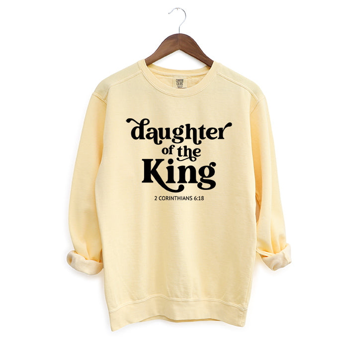 Daughter Of The King | Garment Dyed Sweatshirt