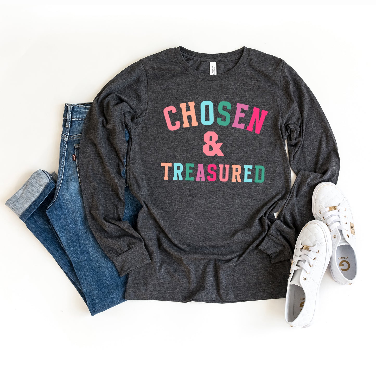 Chosen and Treasured | Long Sleeve Crew Neck