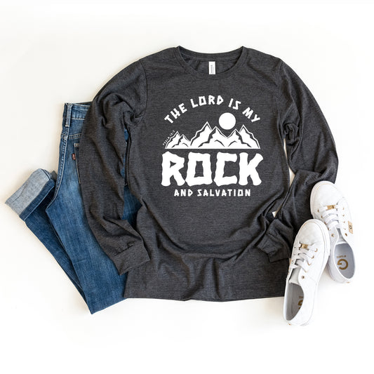 The Lord Is My Rock | Long Sleeve Crew Neck