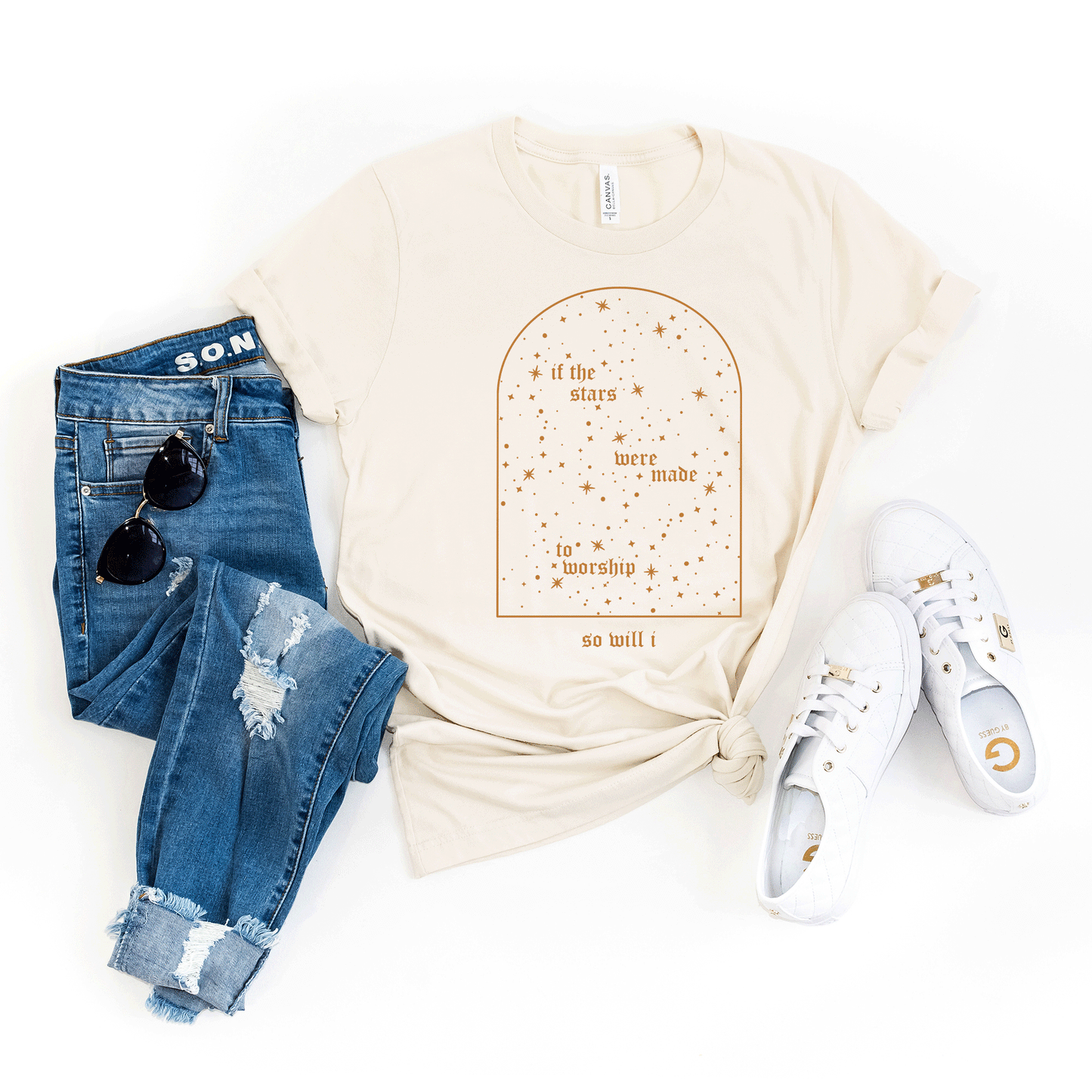 I Will Worship Stars | Short Sleeve Crew Neck