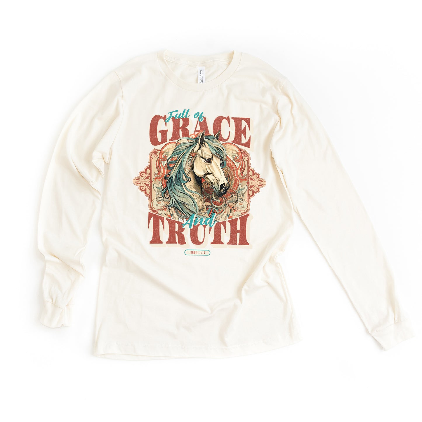 Grace Horse | Long Sleeve Crew Neck