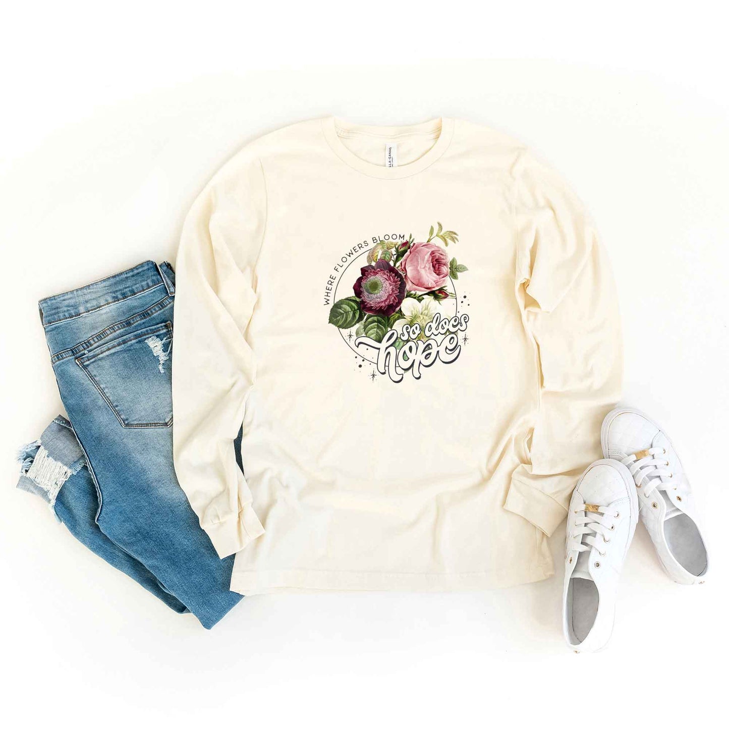 Where Flowers Bloom | Long Sleeve Crew Neck