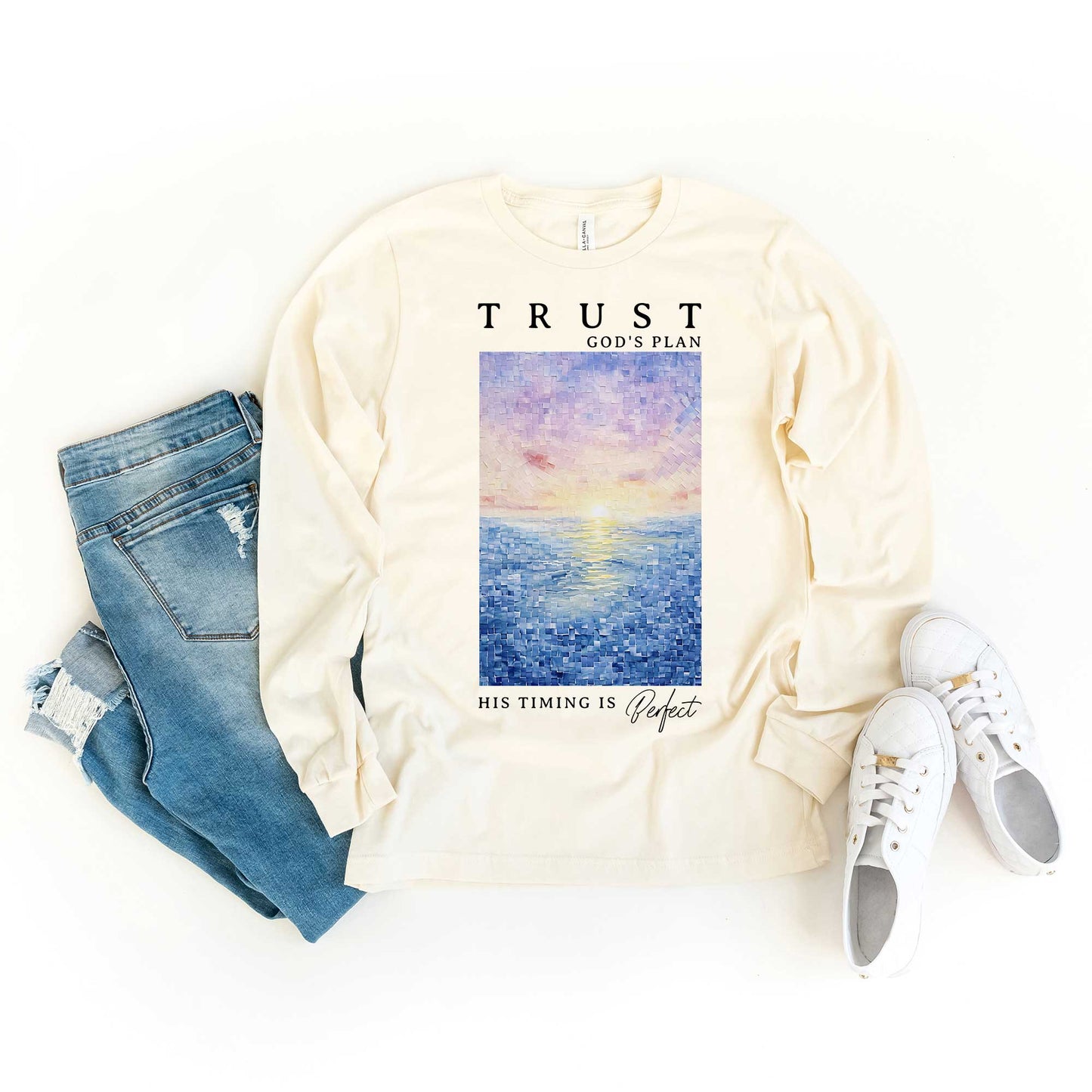 Trust Gods Plan | Long Sleeve Crew Neck