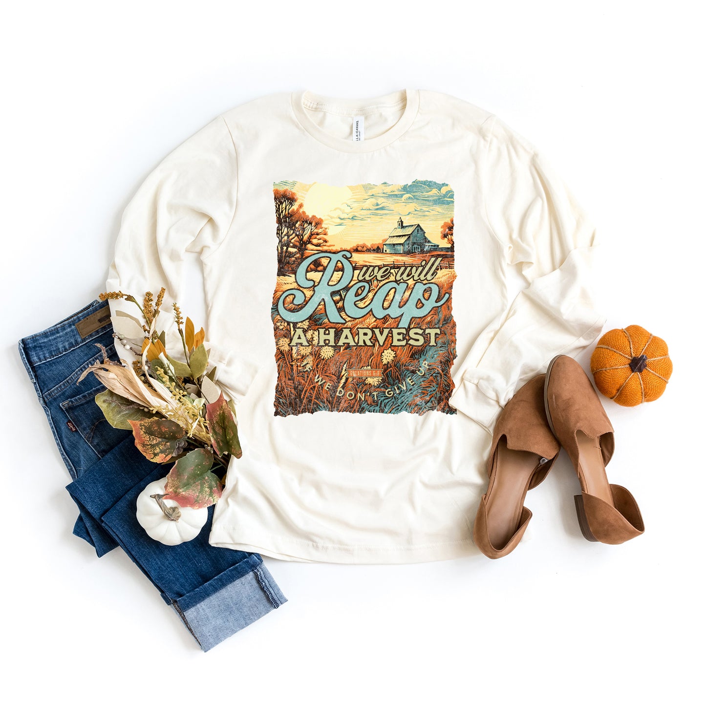 We Will Reap A Harvest | Long Sleeve Crew Neck