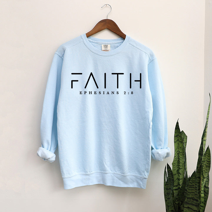 Faith | Garment Dyed Sweatshirt