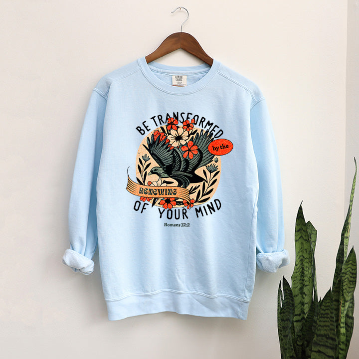 Be Transformed Bird | Garment Dyed Sweatshirt