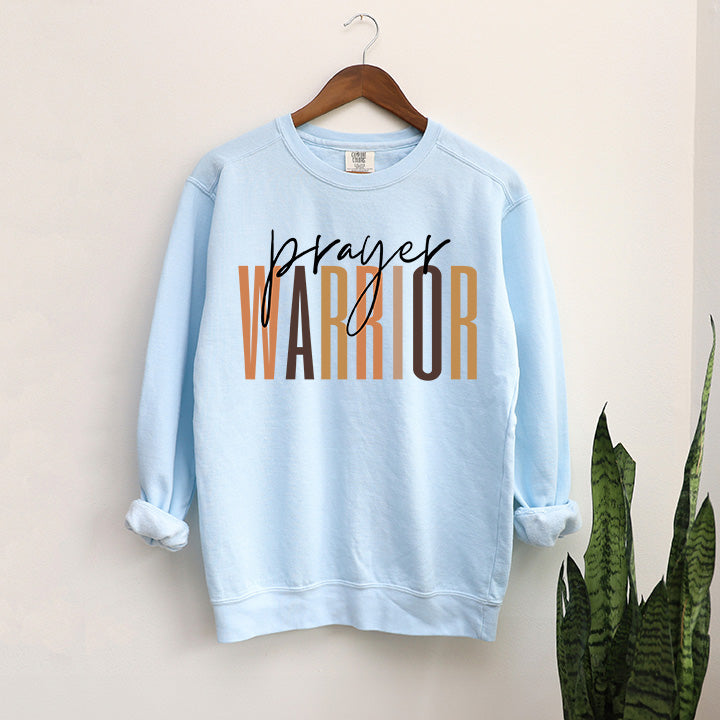 Prayer Warrior | Garment Dyed Sweatshirt
