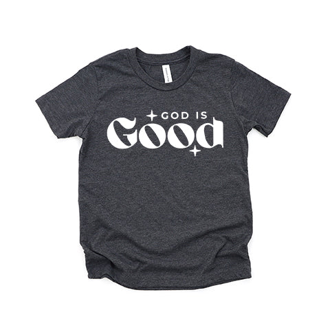 God Is Good Bold Youth Short Sleeve Crew