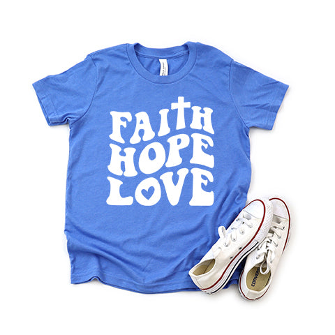 Faith Hope Love | Youth Short Sleeve Crew