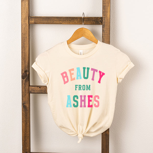 Beauty From Ashes Colorful Youth Short Sleeve Crew