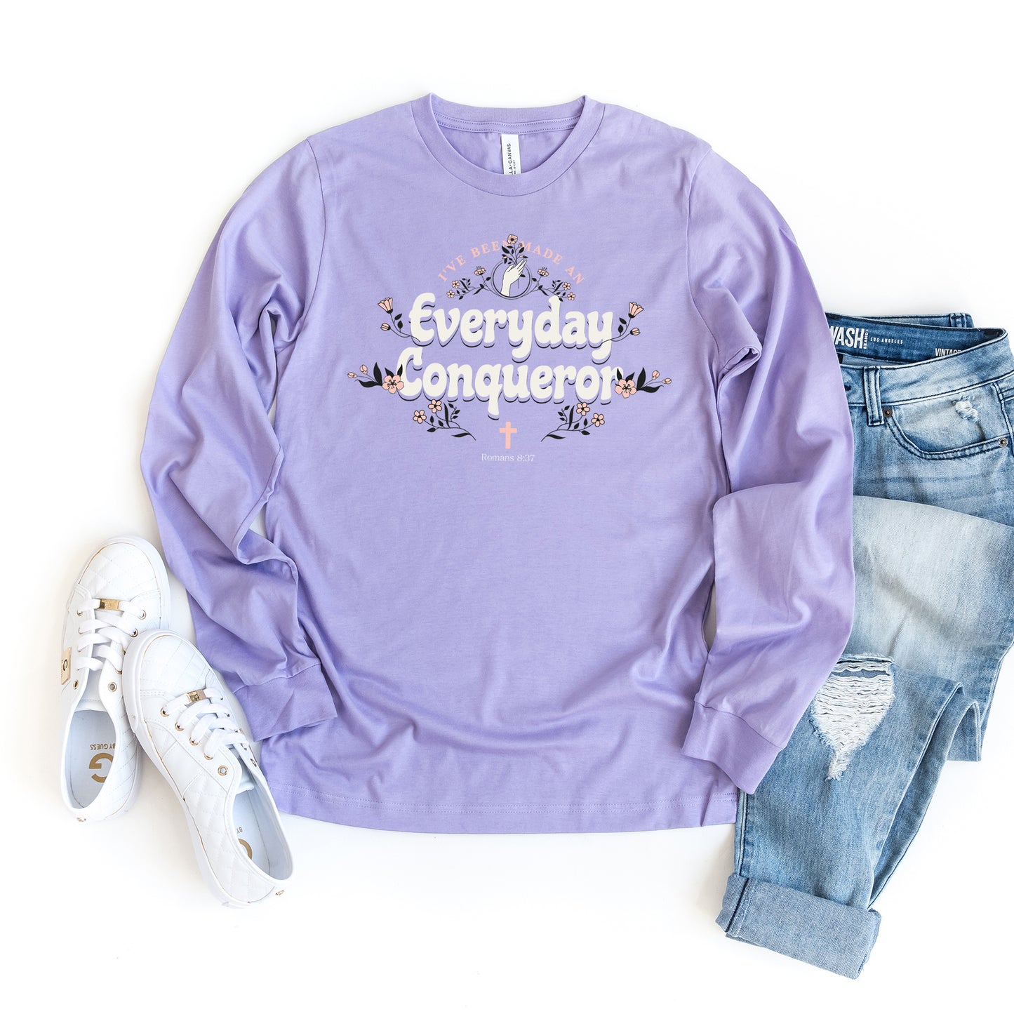 Everyday Conqueror | Long Sleeve Crew Neck