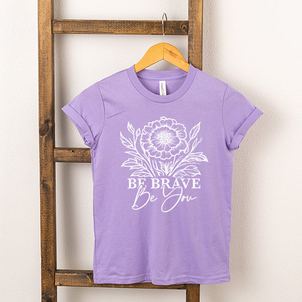 Be Brave Be You Youth Short Sleeve Crew