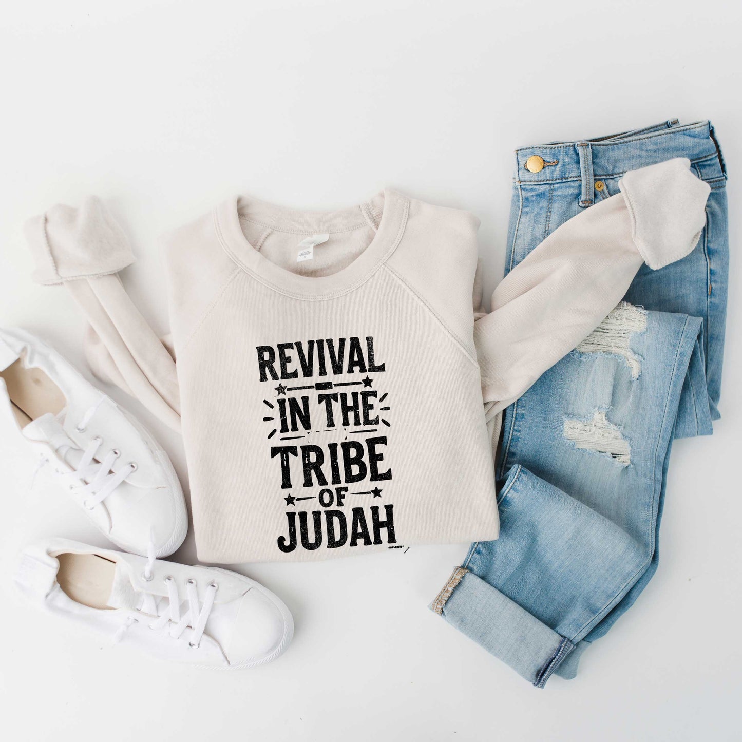 Revival In The Tribe | Bella Canvas Premium Sweatshirt