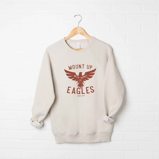 Wings As Eagles | Bella Canvas Premium Sweatshirt