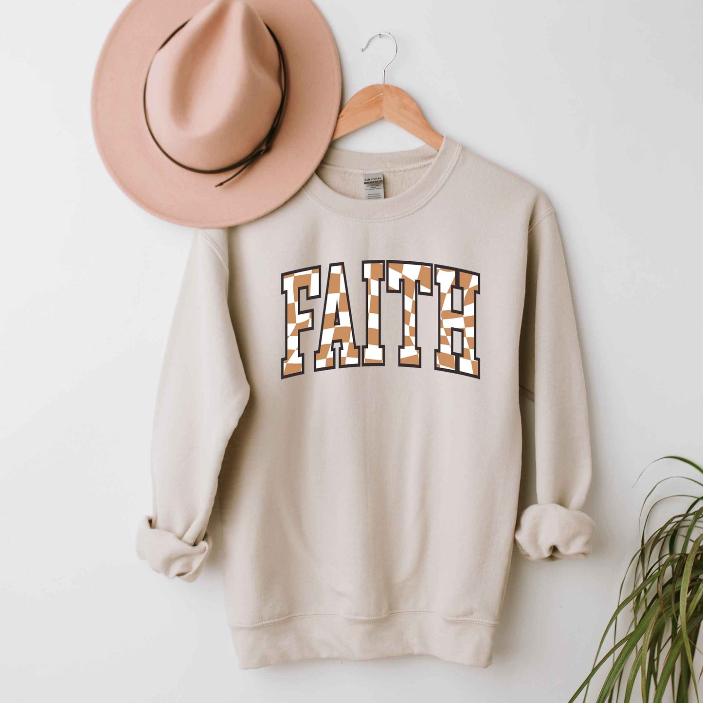 Checkered Faith | Sweatshirt