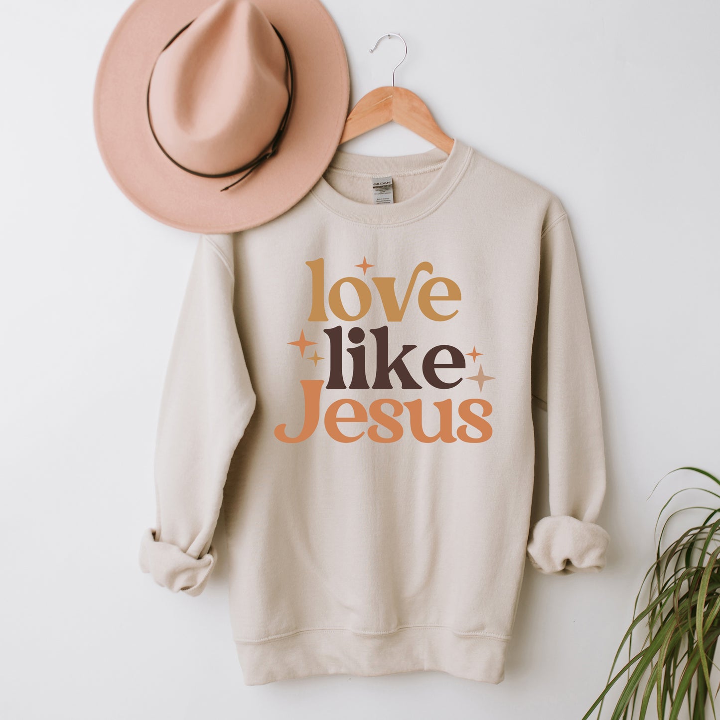 Love Like Jesus Stars | Sweatshirt