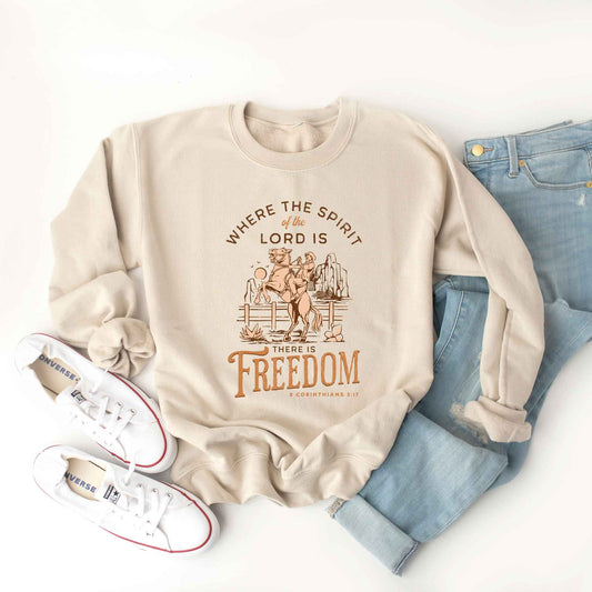 Spirit of the Lord Freedom | Sweatshirt