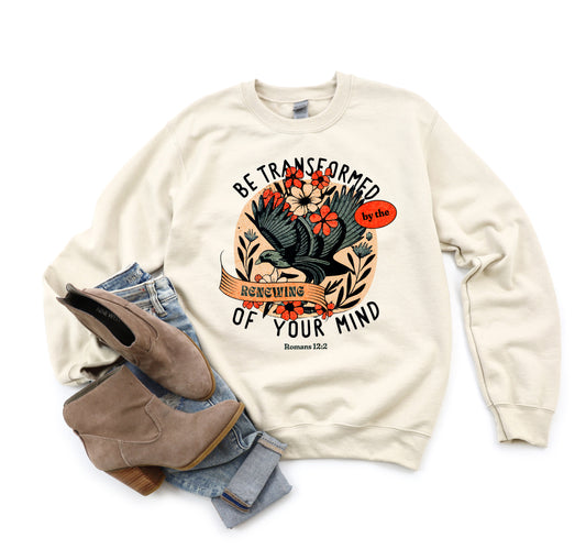 Be Transformed Bird | Graphic Sweatshirt