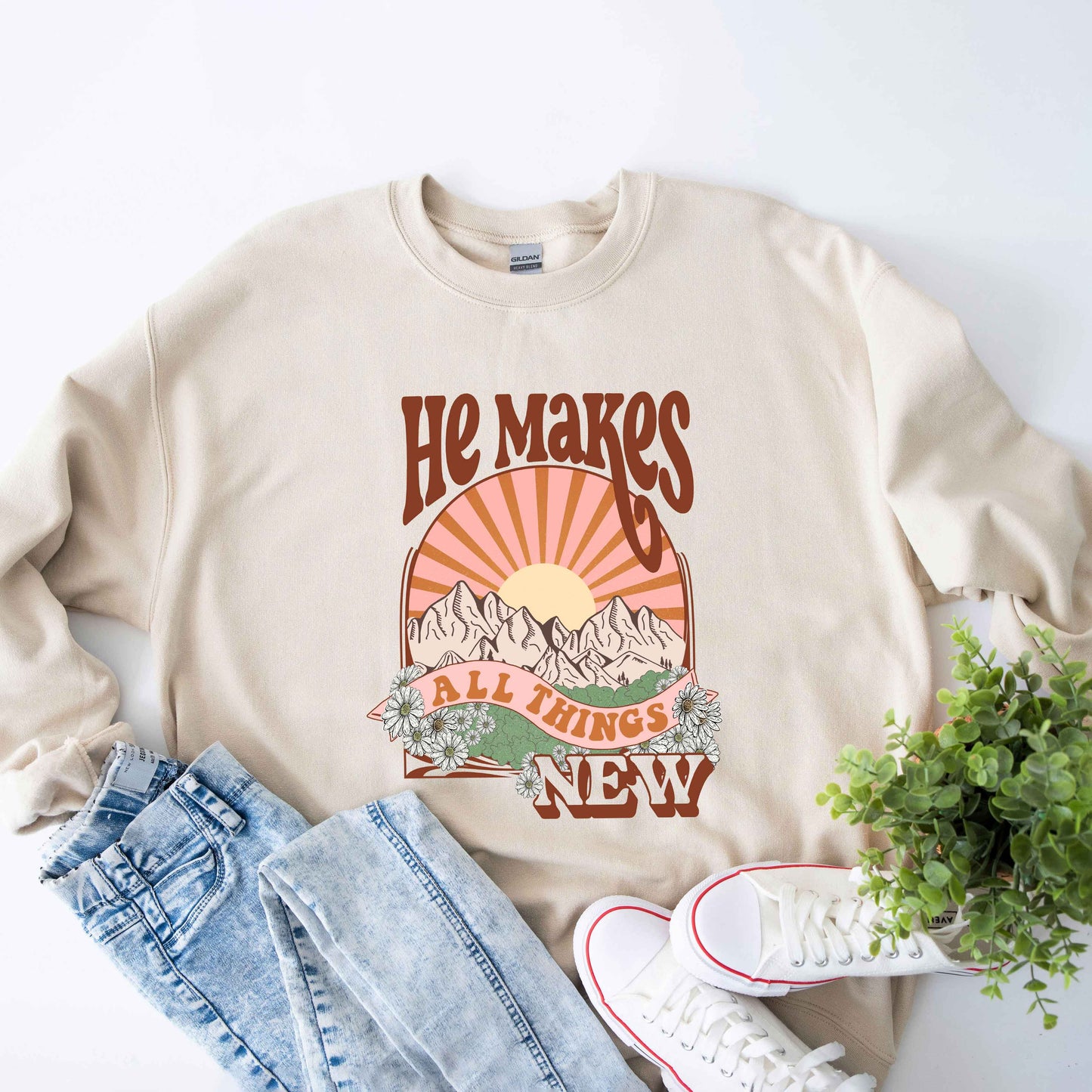 He Makes All Things New | Sweatshirt