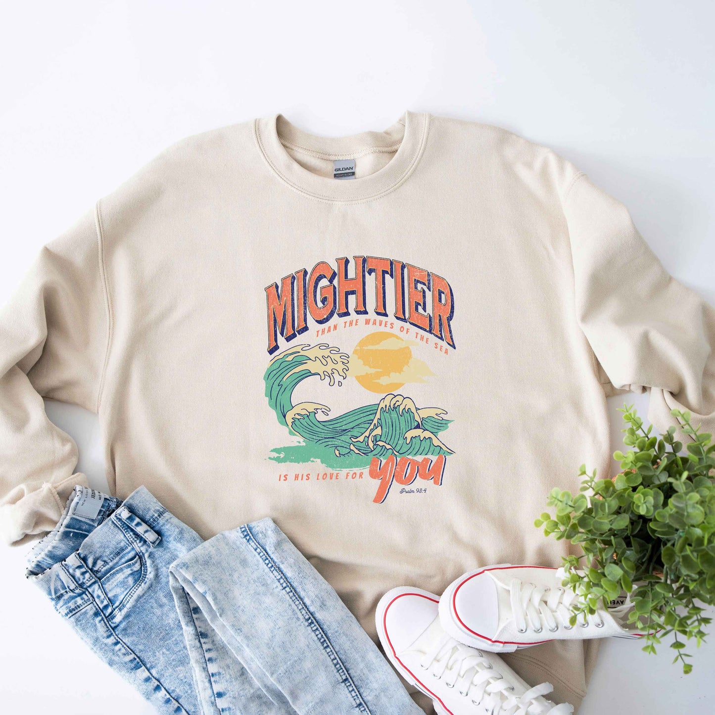 Mightier Than The Waves | Sweatshirt