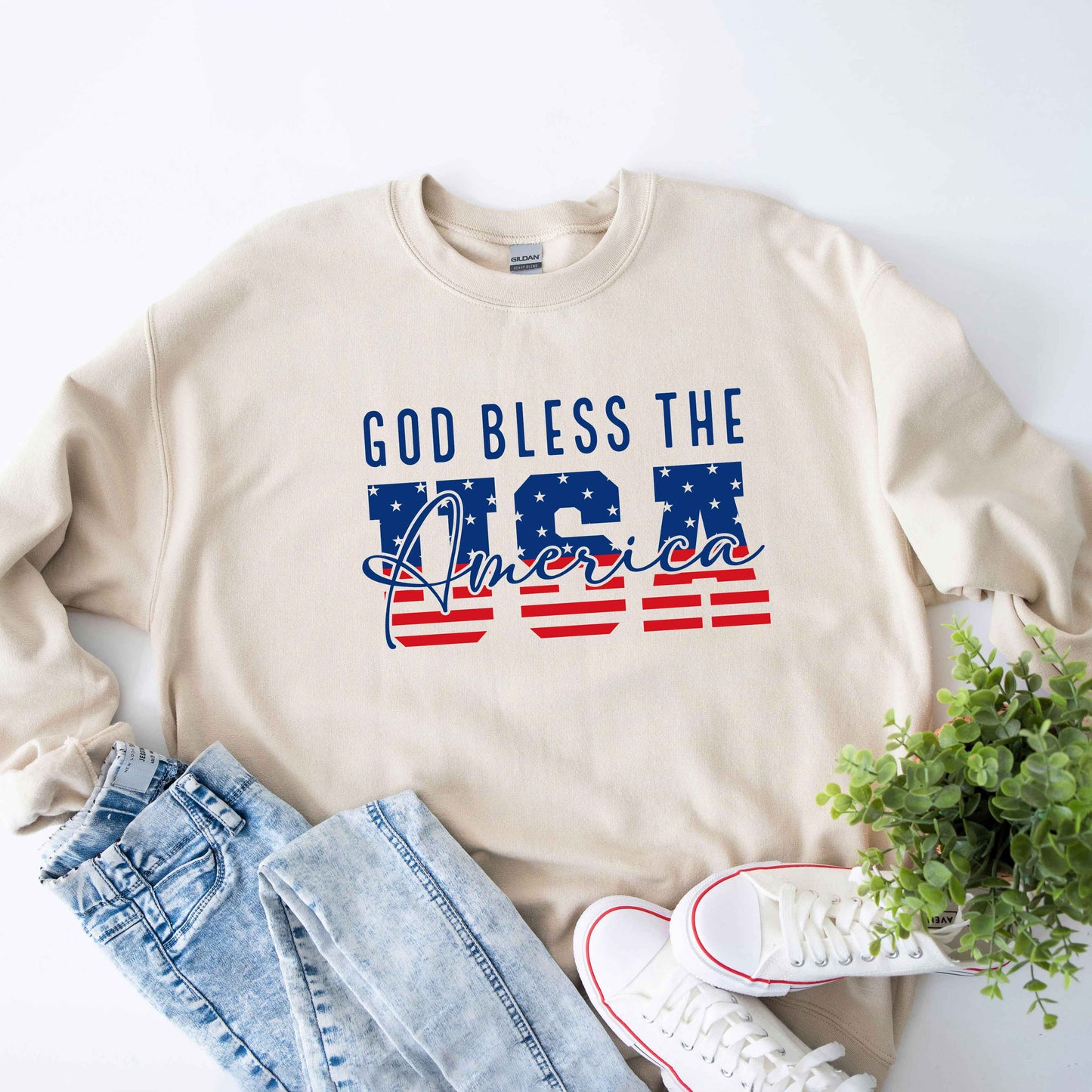 God Bless The USA | Sweatshirt