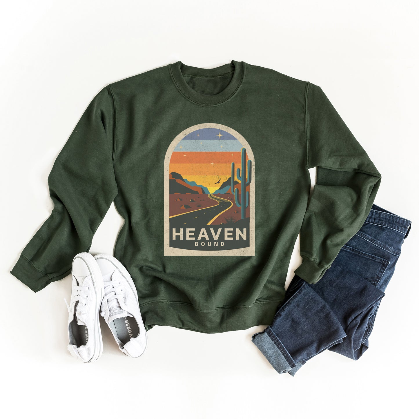 Heaven Bound | Graphic Sweatshirt