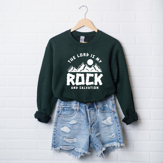 The Lord Is My Rock| Graphic Sweatshirt