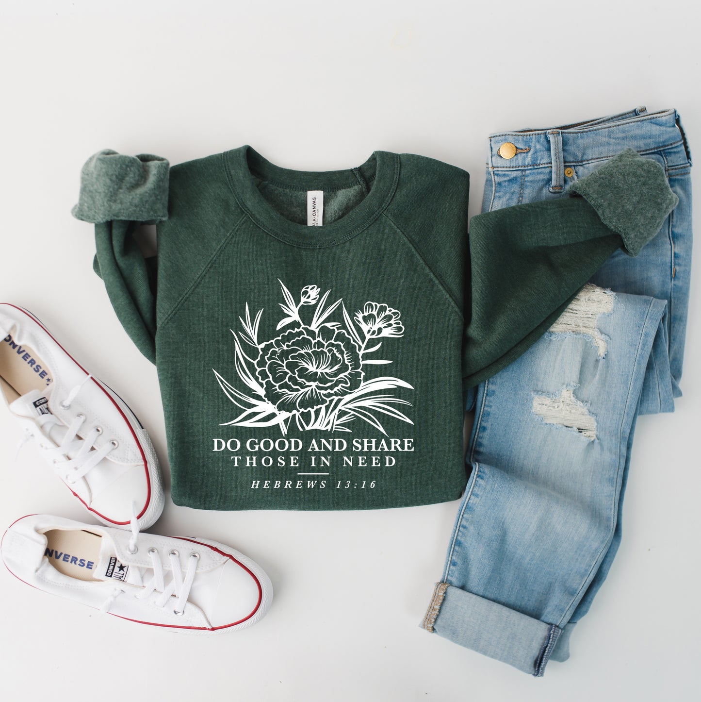 Do Good and Share | Bella Canvas Sweatshirt