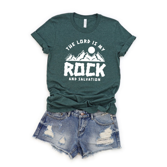 The Lord Is My Rock | Short Sleeve Crew Neck