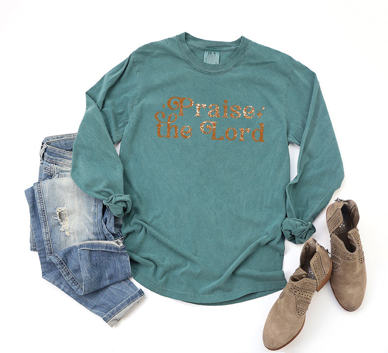 Praise The Lord | Garment Dyed Long Sleeve