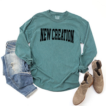 New Creation | Garment Dyed Long Sleeve