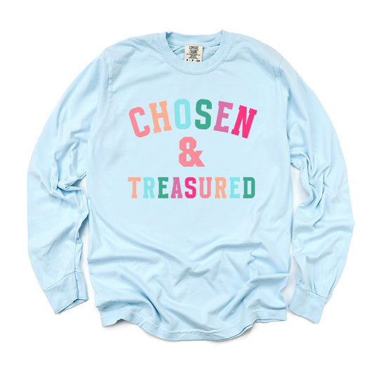 Chosen And Treasured | Garment Dyed Long Sleeve