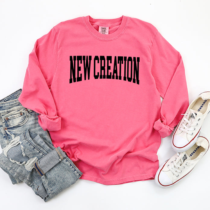 New Creation | Garment Dyed Long Sleeve