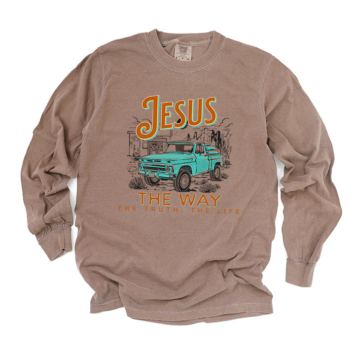 Way Truth Life Truck | Garment Dyed Long Sleeve