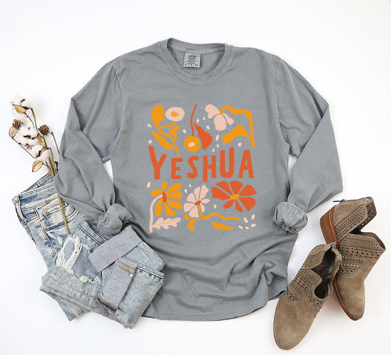 Boho Yeshua | Garment Dyed Long Sleeve