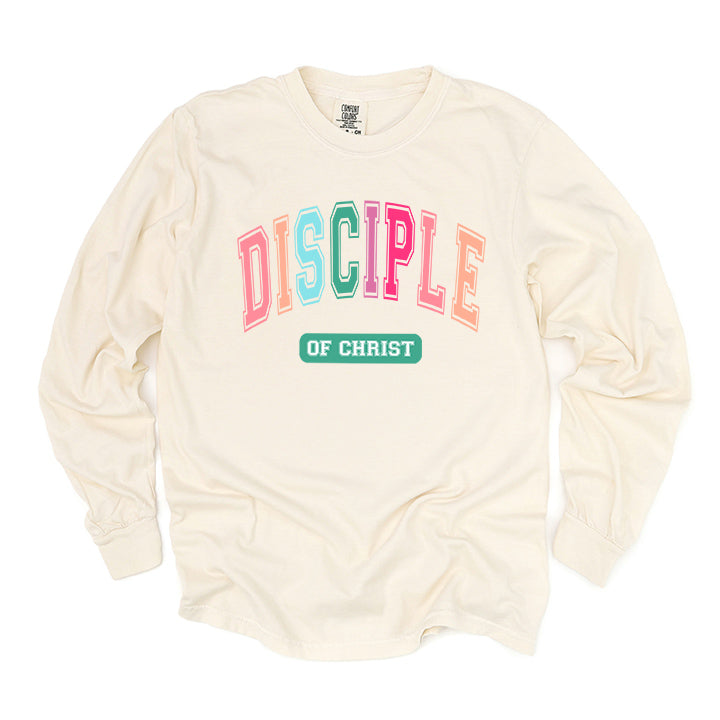 Disciple Block Colorful | Garment Dyed Long Sleeve