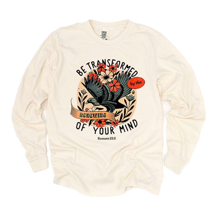 Be Transformed Bird | Garment Dyed Long Sleeve