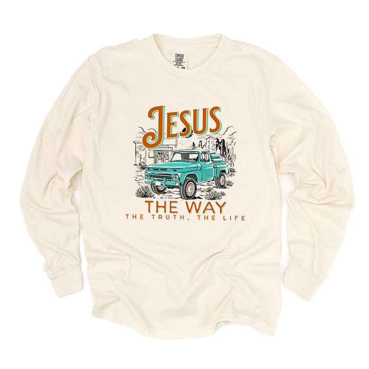 Way Truth Life Truck | Garment Dyed Long Sleeve