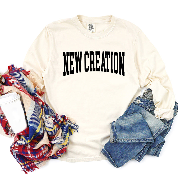 New Creation | Garment Dyed Long Sleeve