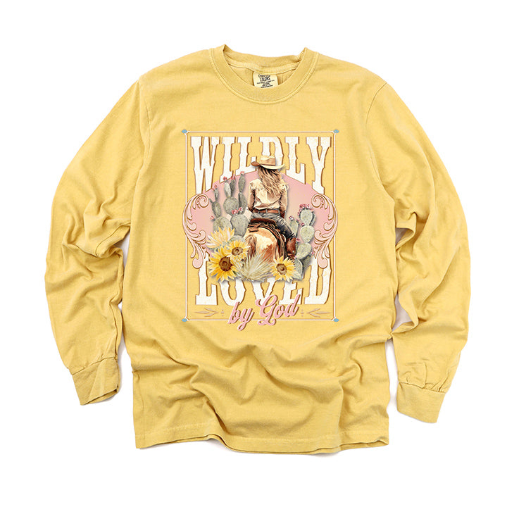 Wildly Loved By God | Garment Dyed Long Sleeve