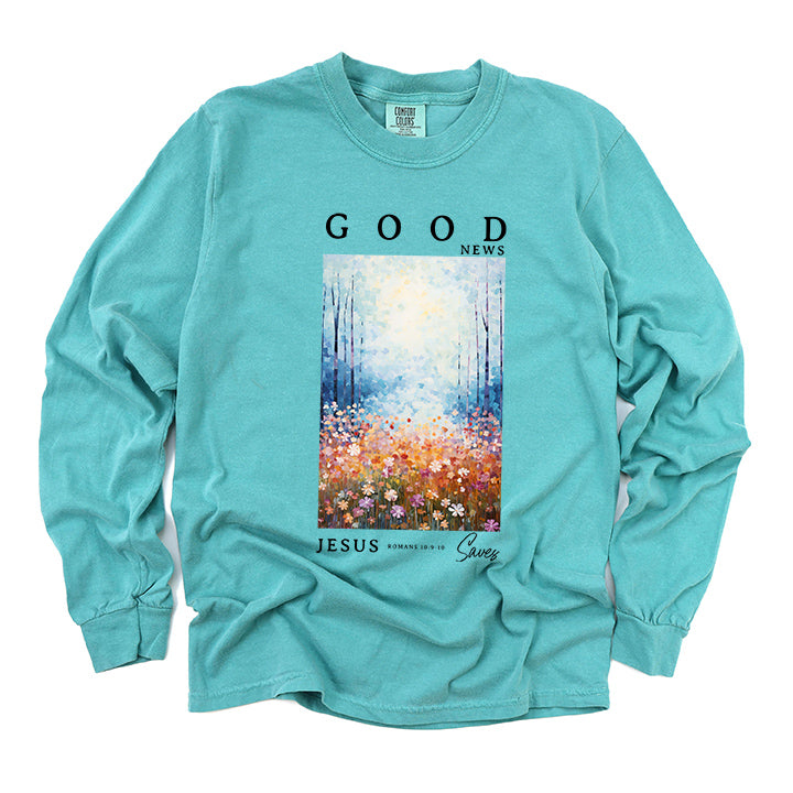 Good News | Garment Dyed Long Sleeve