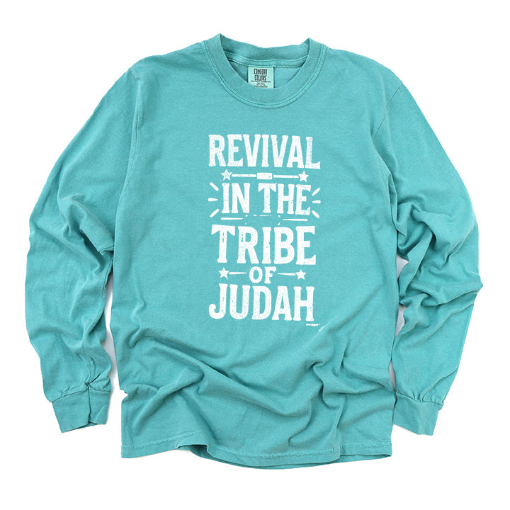 Revival In The Tribe | Garment Dyed Long Sleeve