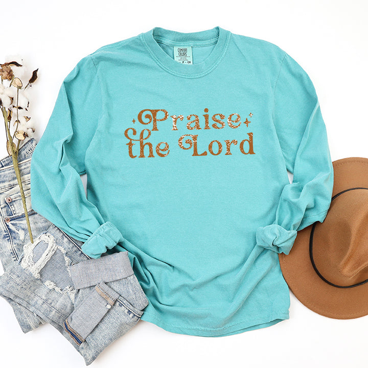 Praise The Lord | Garment Dyed Long Sleeve